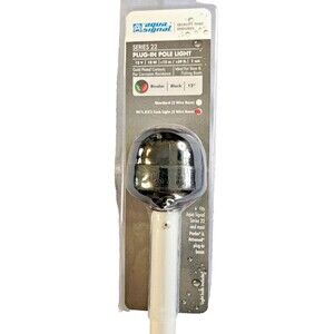 Aqua Signal Bicolor 12In Pole W/Led Task L 22110-7-Boat Light-Marine, Boating